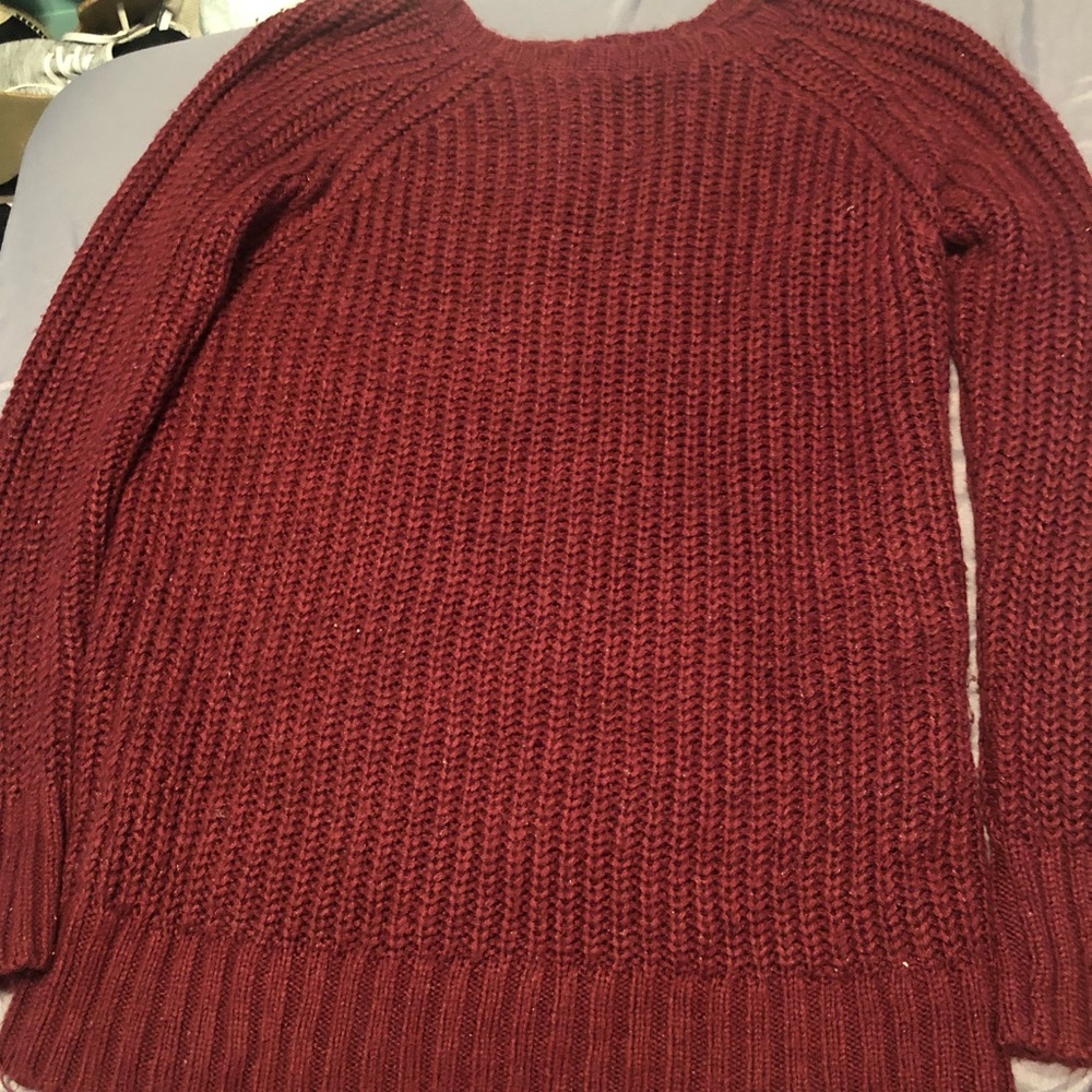 Maroon Sweater